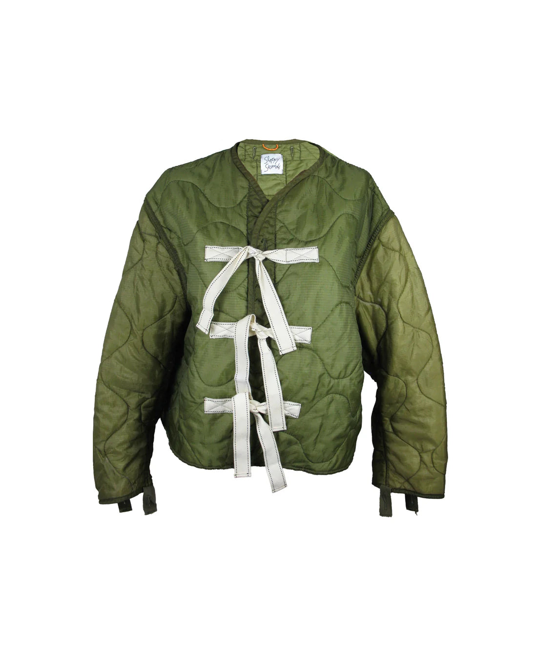 Military Liner Ties Black/White Ties