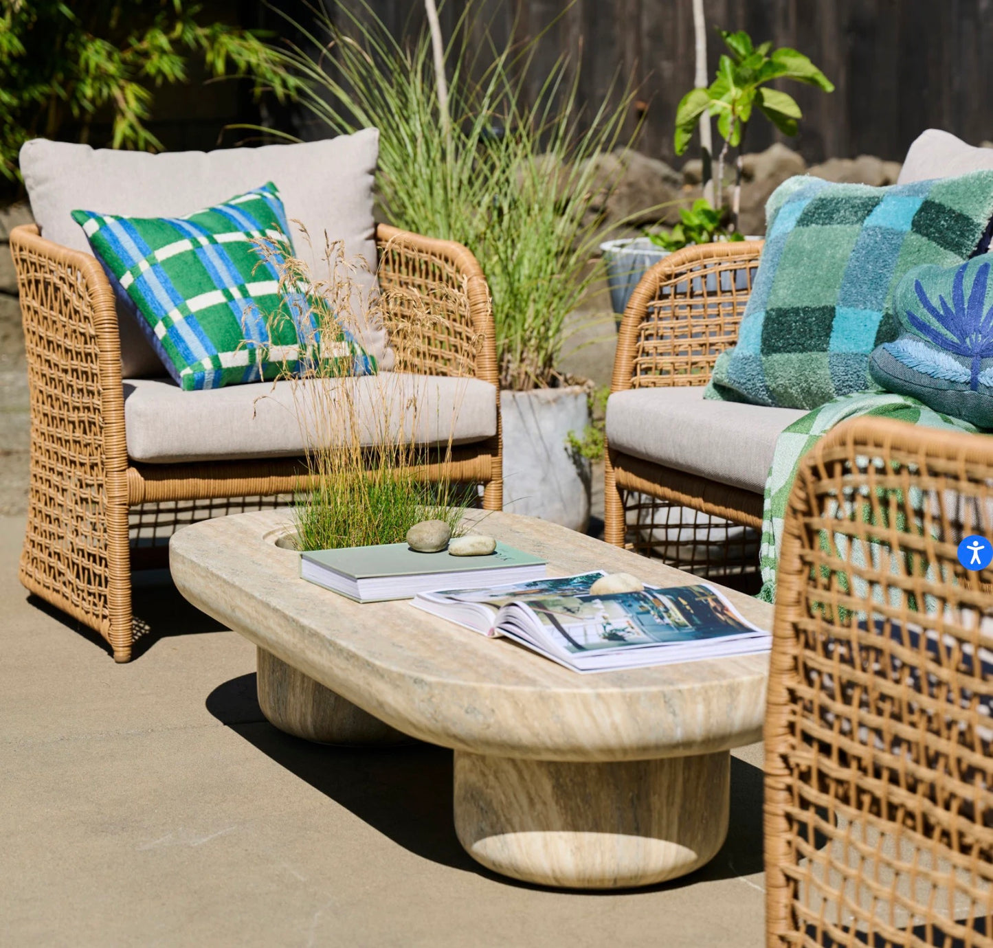 Eco Stone Outdoor Table