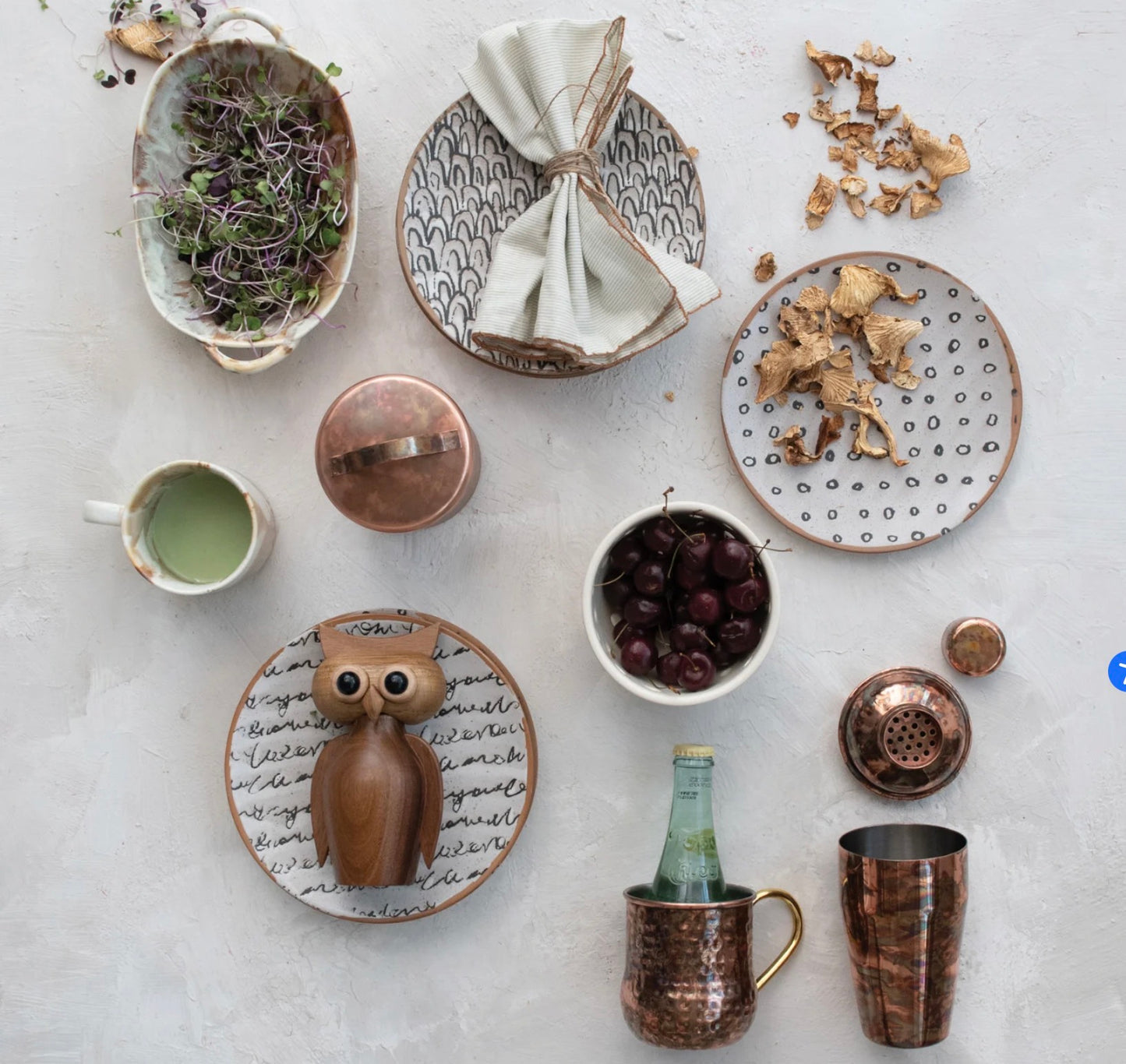 Owl Shaped Salt/Pepper Mill
