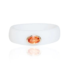 Load image into Gallery viewer, Oval Sapphire Silicone Ring
