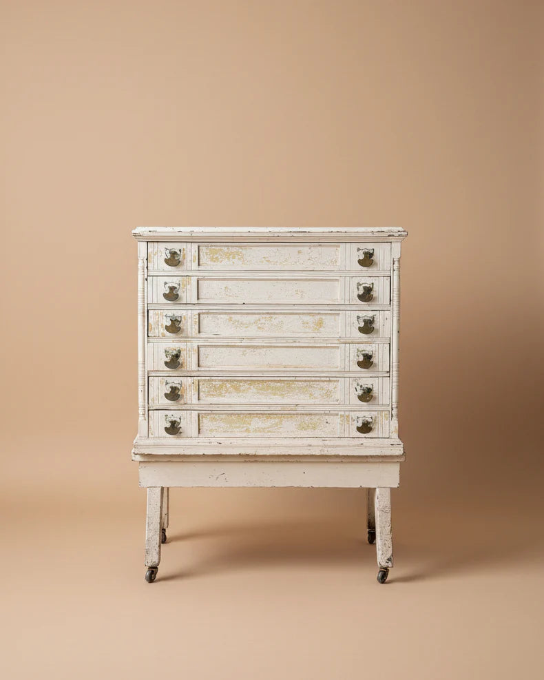 Antique Spool Cabinet