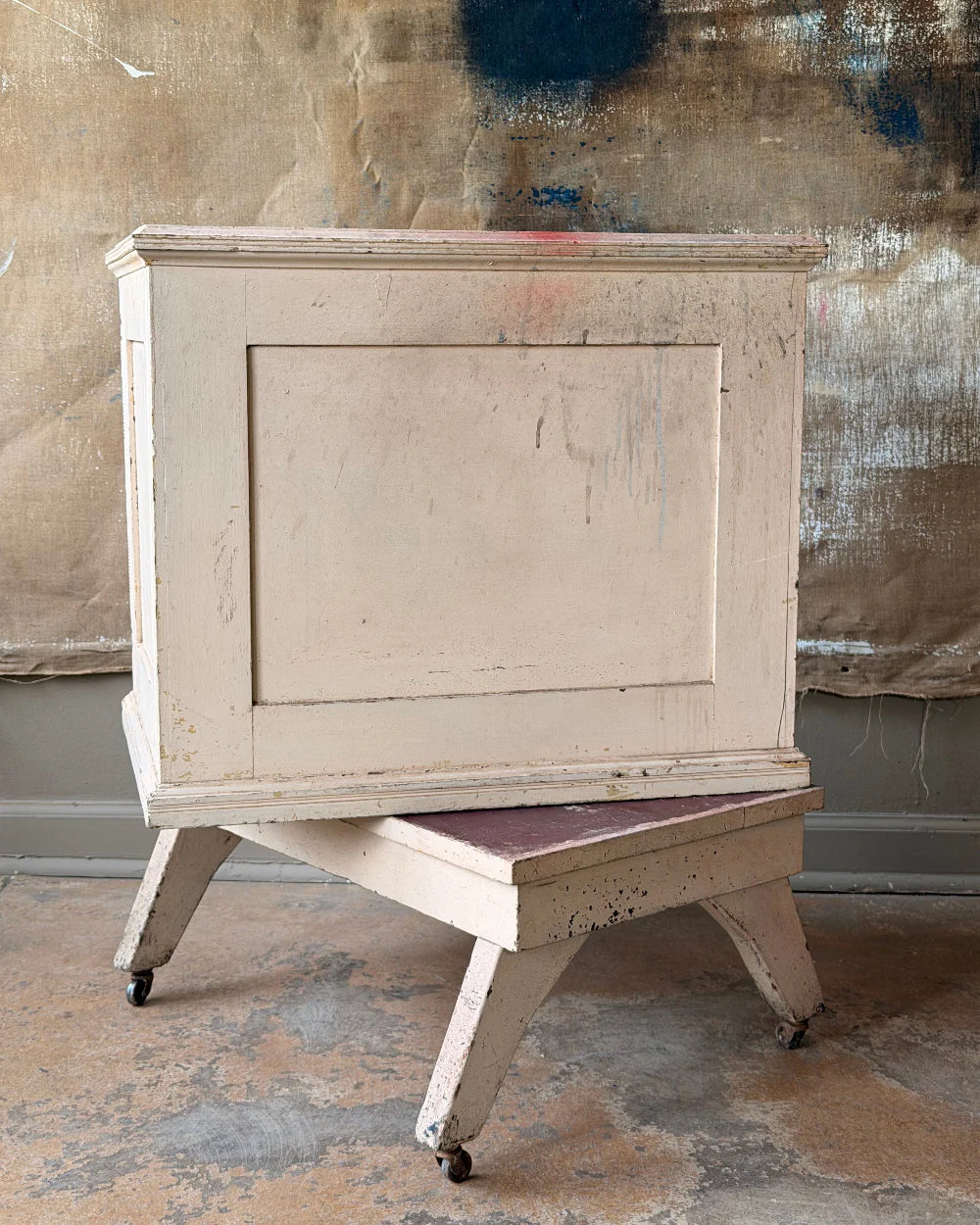 Antique Spool Cabinet