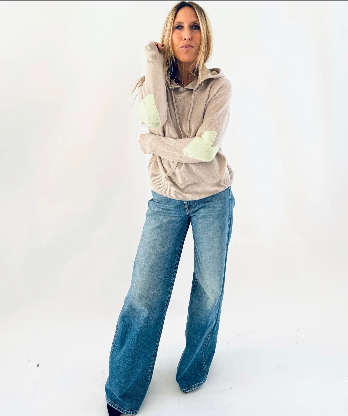 Hoodie Imperfect Heart Sweater