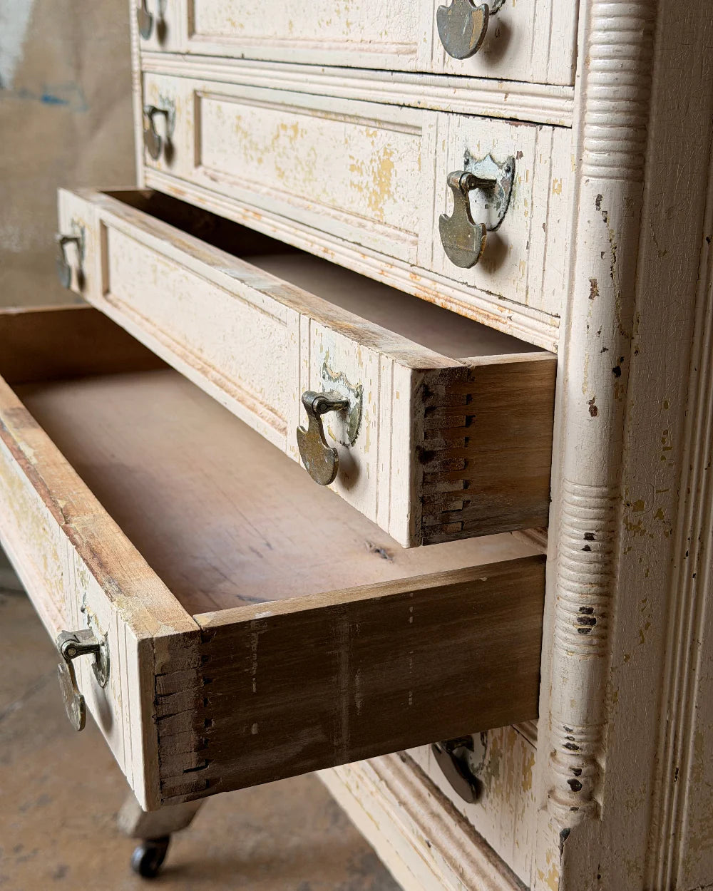 Antique Spool Cabinet