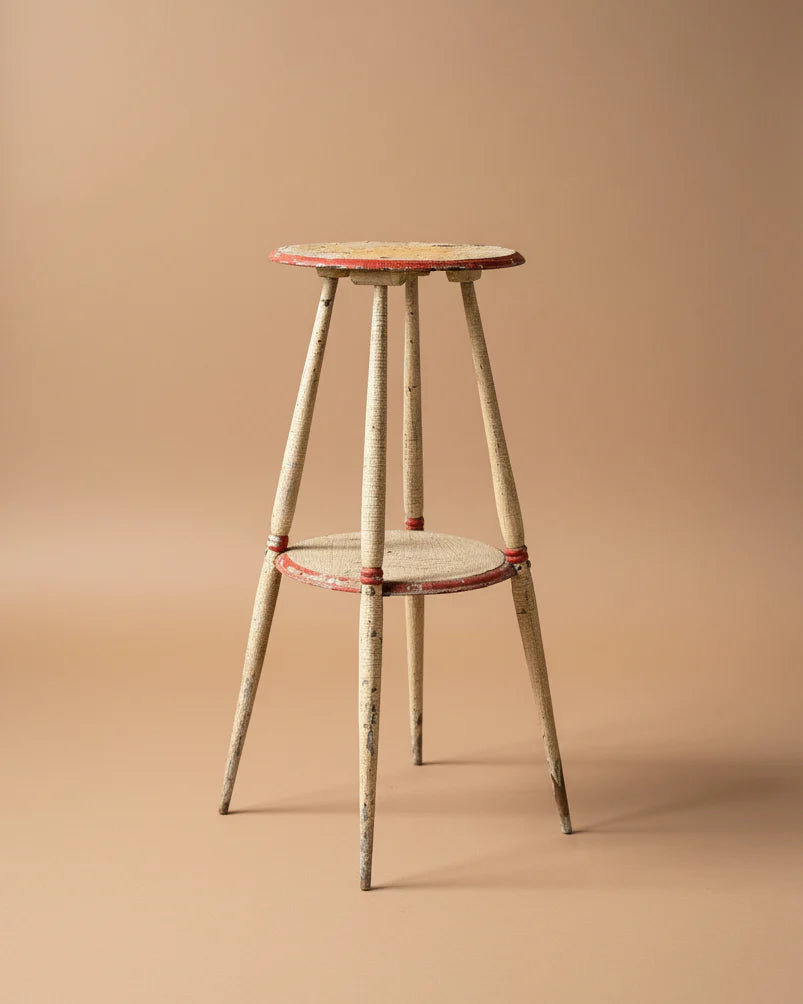 Primitive Two-Tier Pedestal