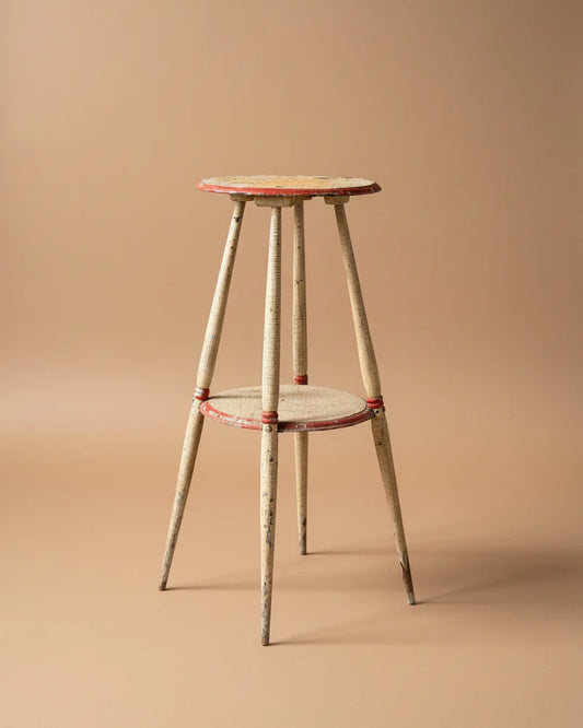 Primitive Two-Tier Pedestal