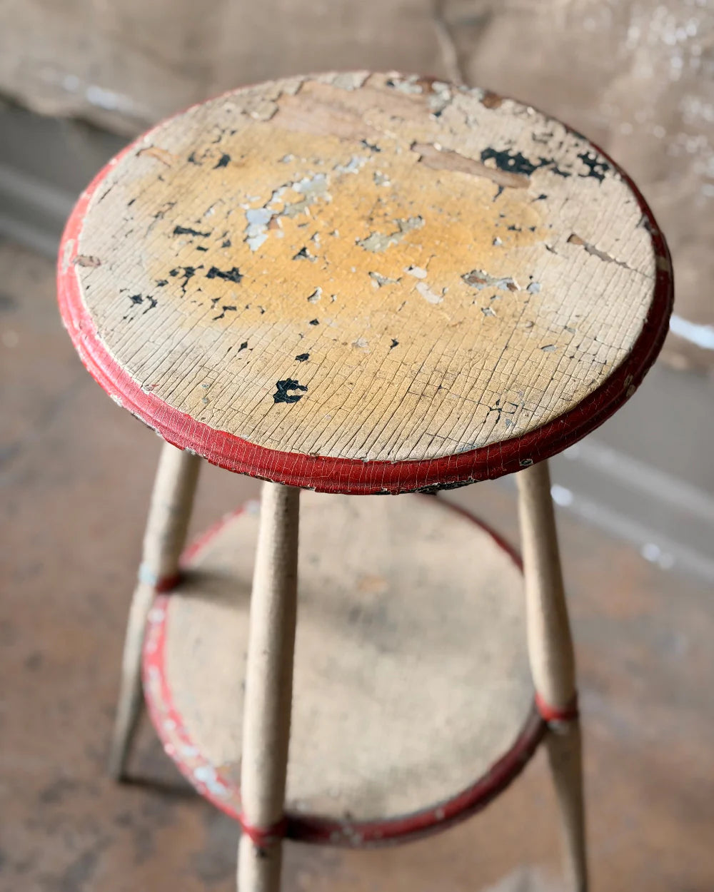 Primitive Two-Tier Pedestal