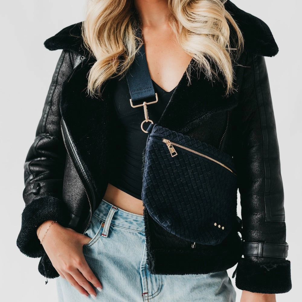 Westlyn Woven Crossbody Bum Bag