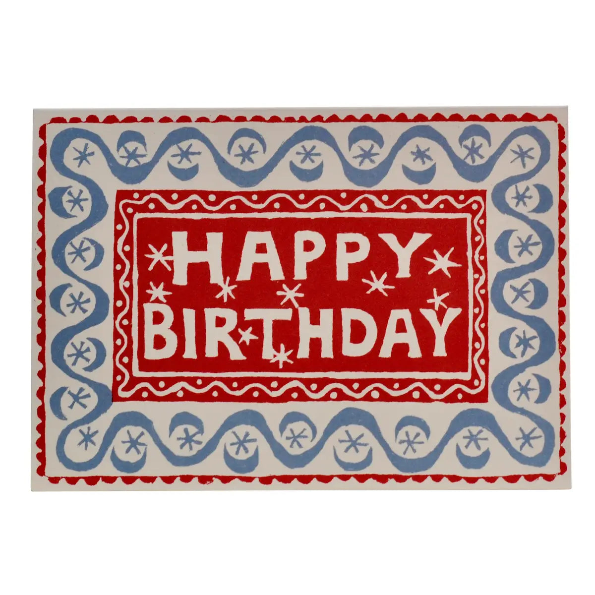 Waves Happy Birthday Card