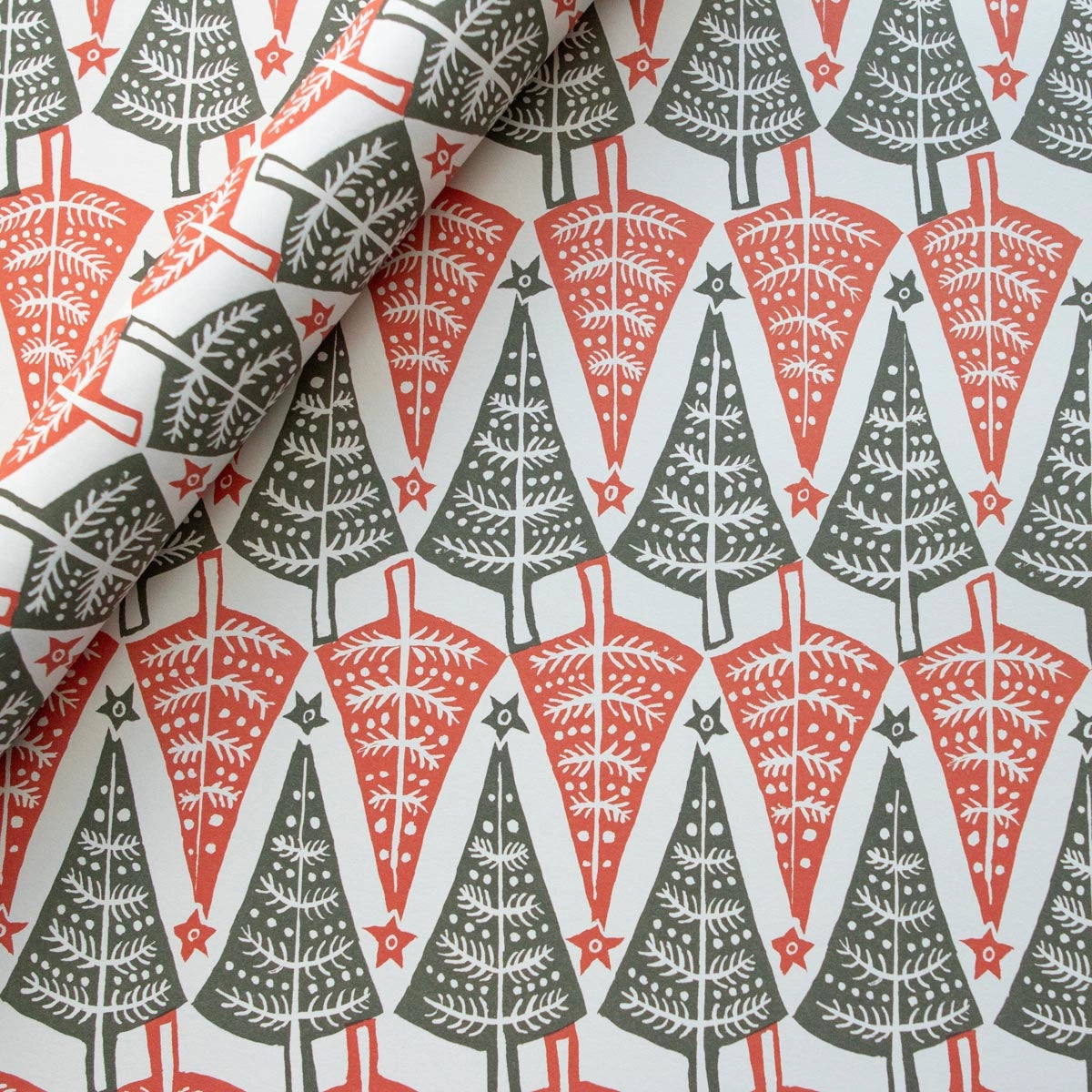 Dancing Trees Wrapping Paper