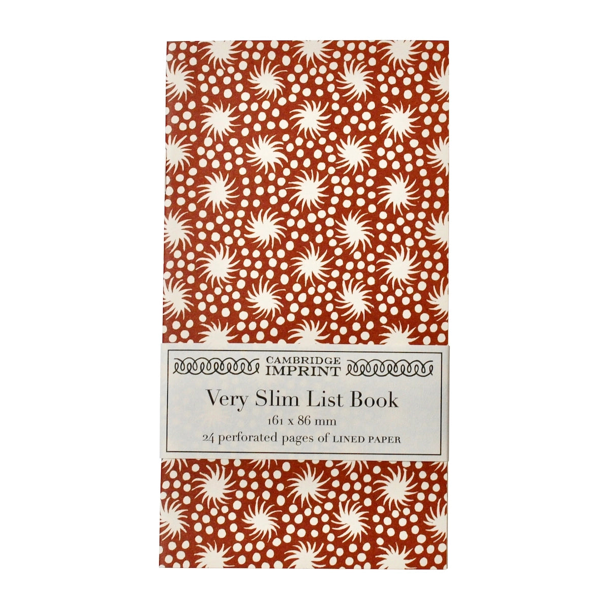 Very Slim List Book