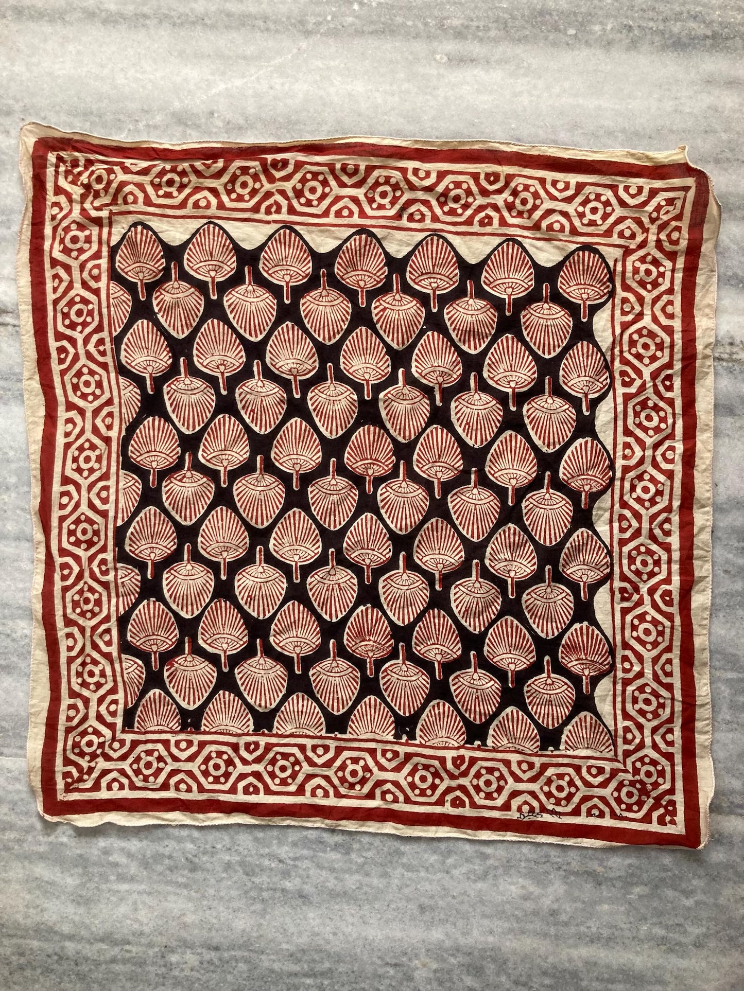 Hand Printed Bandana group 3