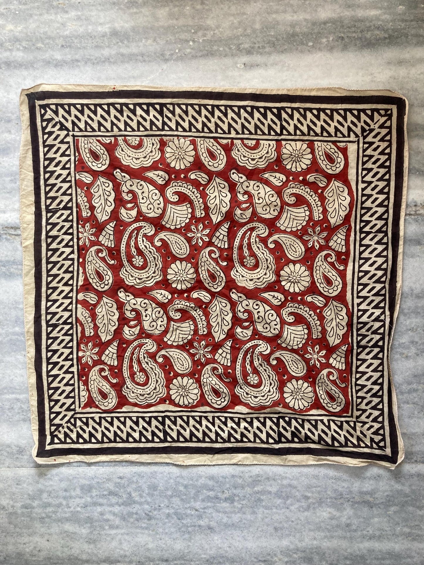 Hand Printed Bandana Group 2