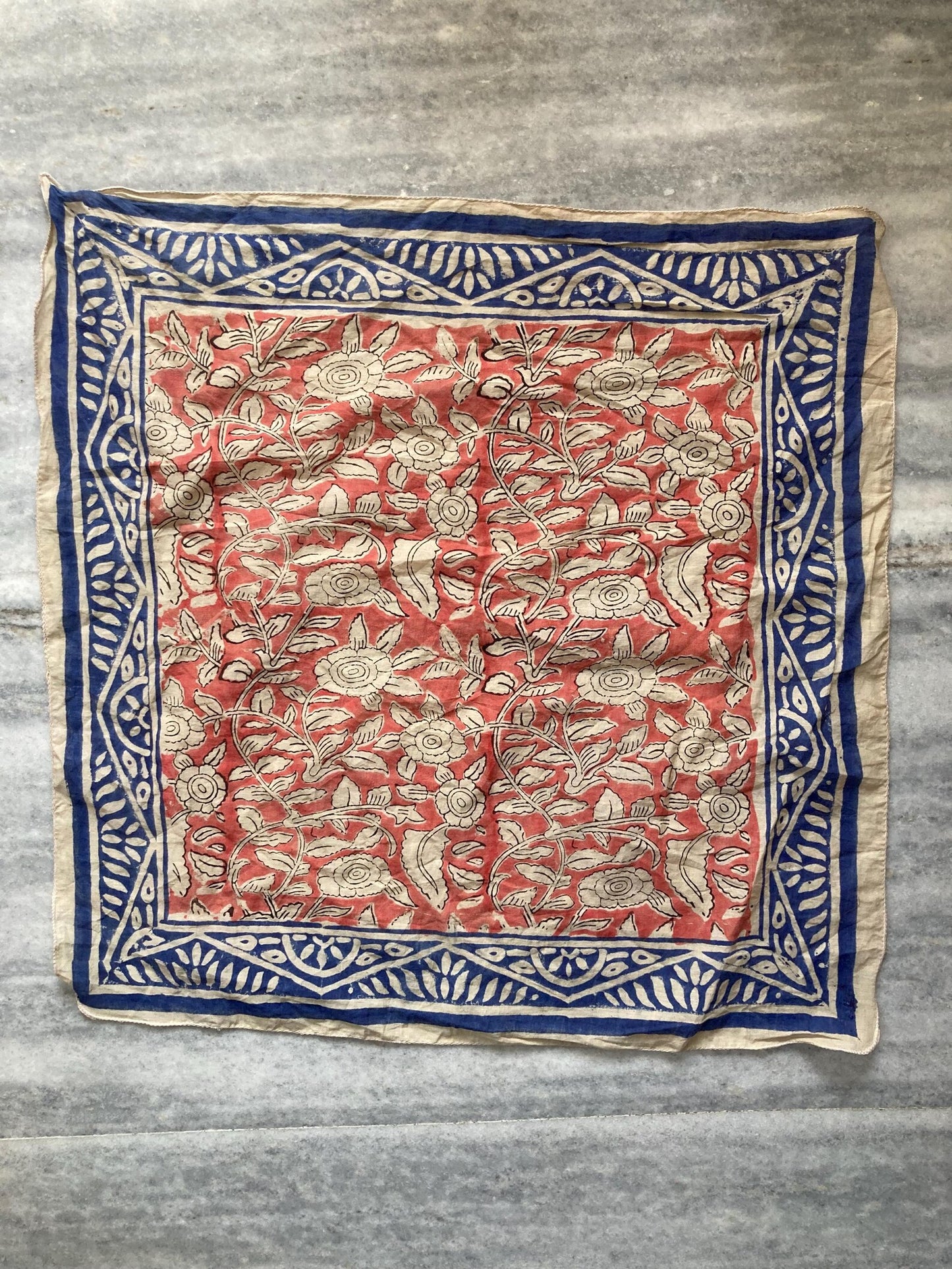 Hand Printed Bandana Group 2