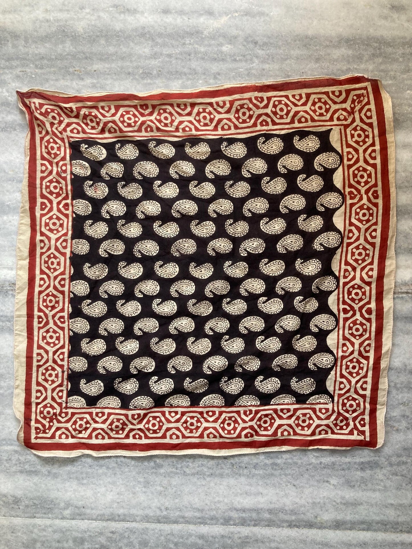 Hand Printed Bandana Group 2
