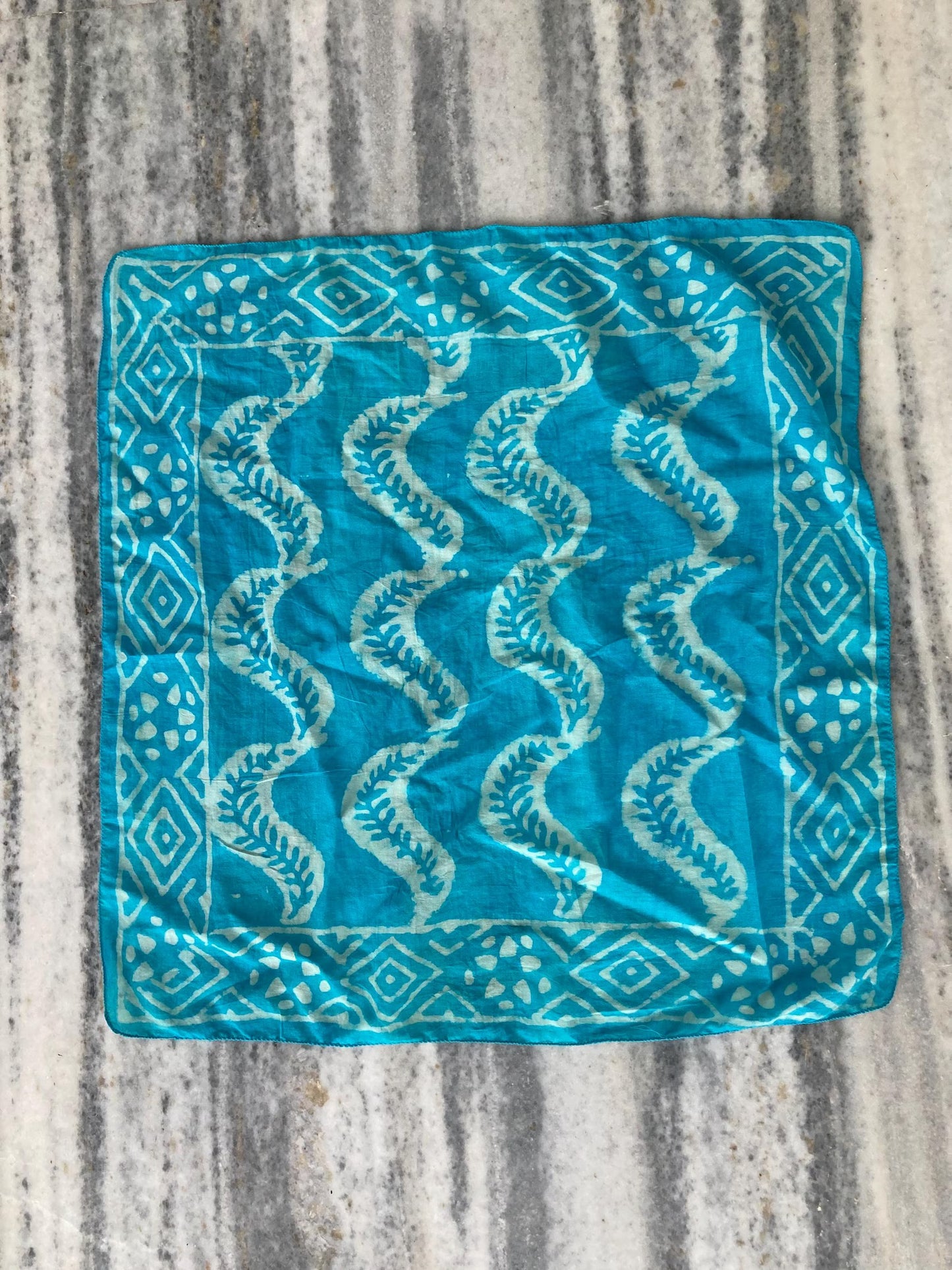 Hand Block Print Cotton Bandanas