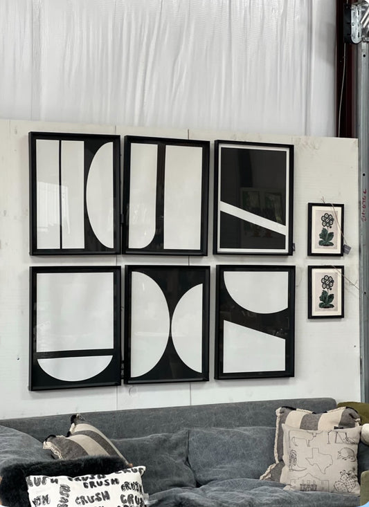 Graphic Shapes Art Series