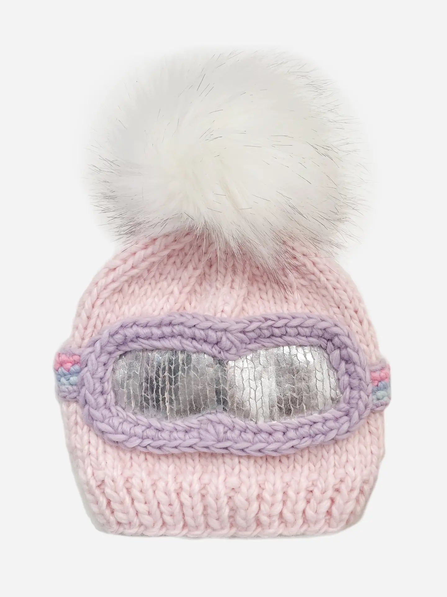 Ski Goggle Hat, Pink