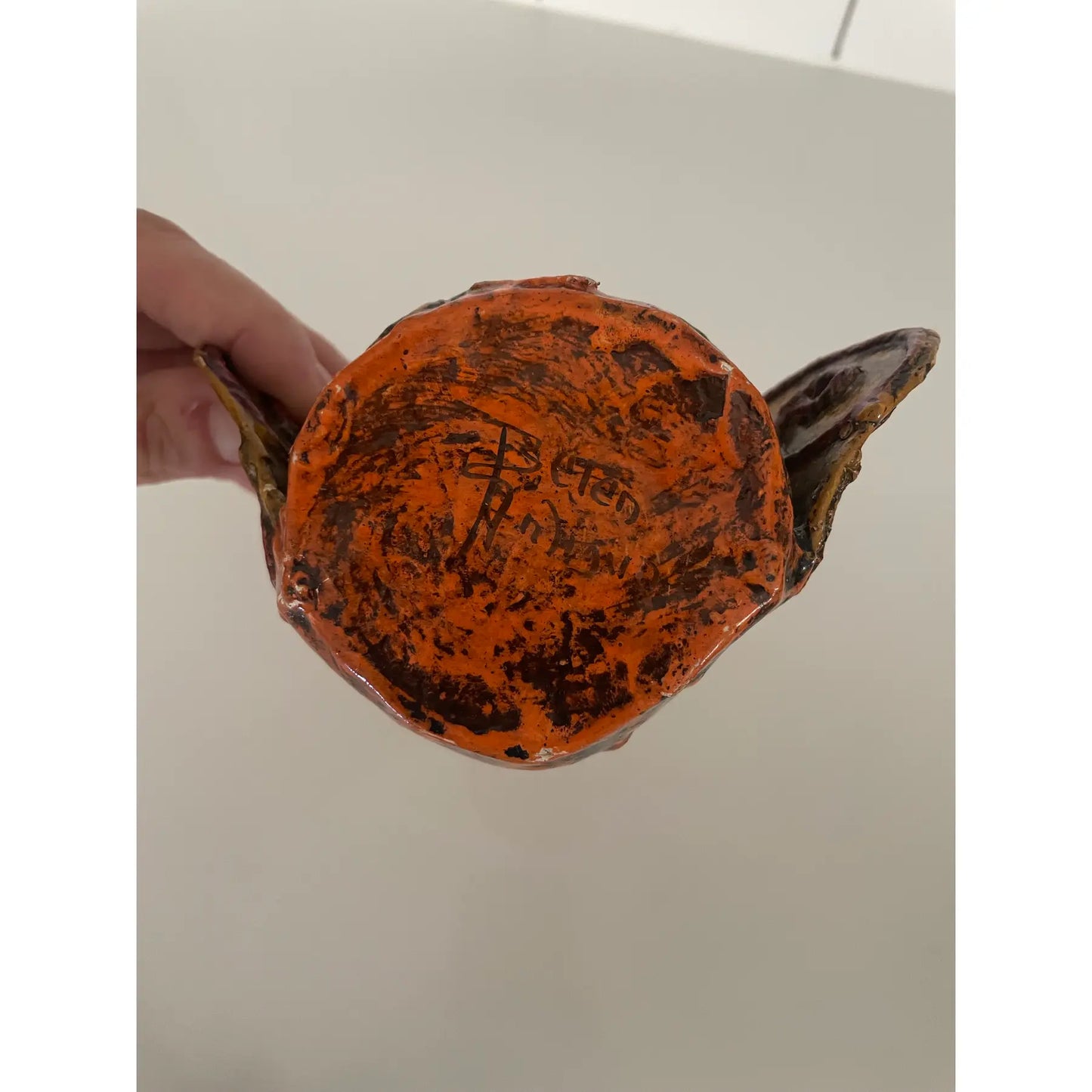 Vintage Paper Mache Owls Set of Three