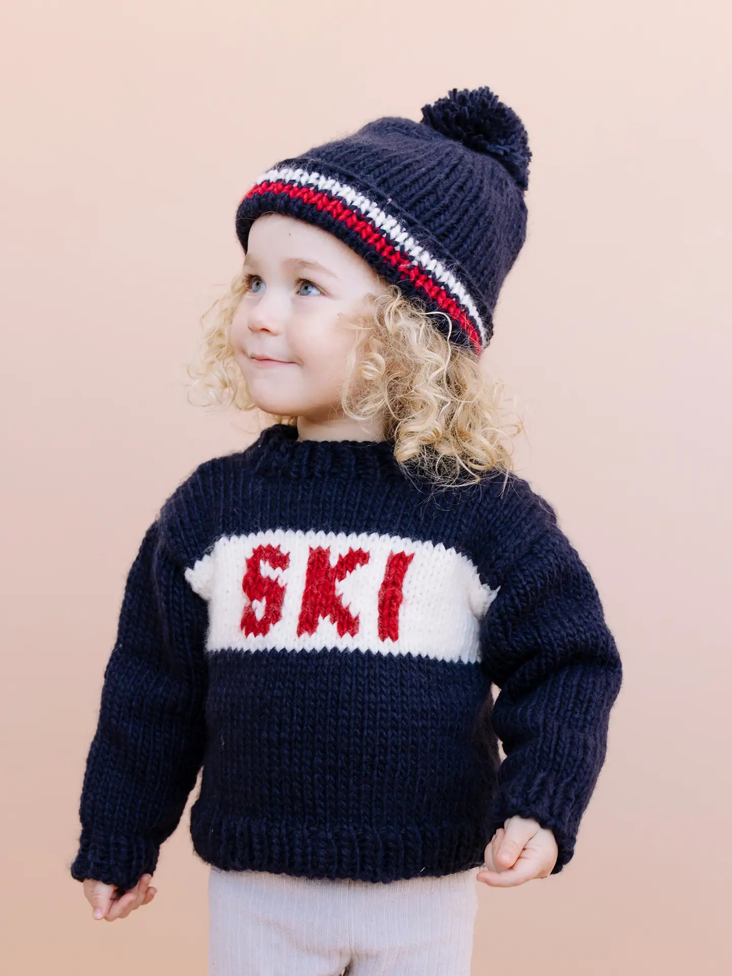 Ski Sweater , Navy