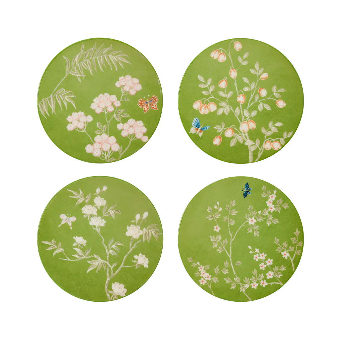 Chinoiserie Coaster Set of Four