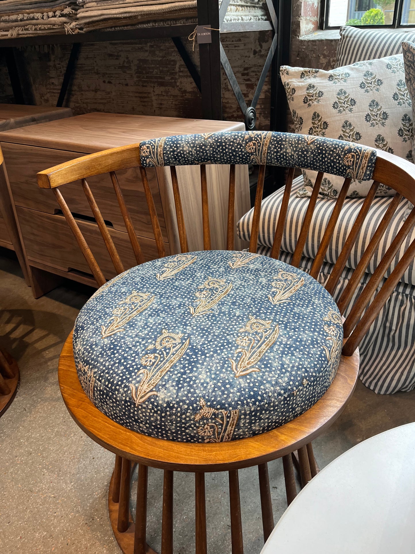 Vintage Italian Chairs Indigo