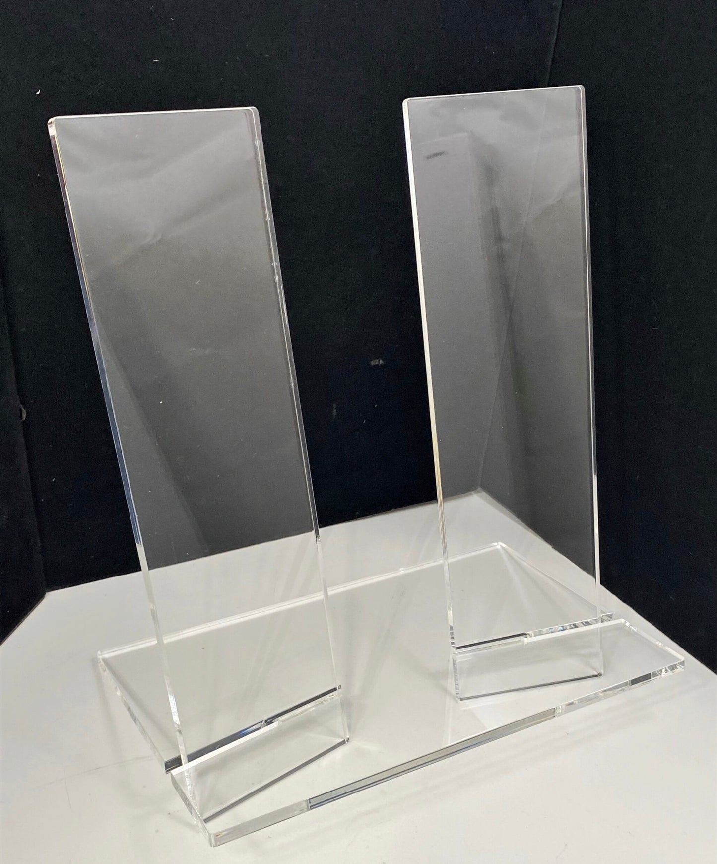 Lucite Book/Art Stand Vertical