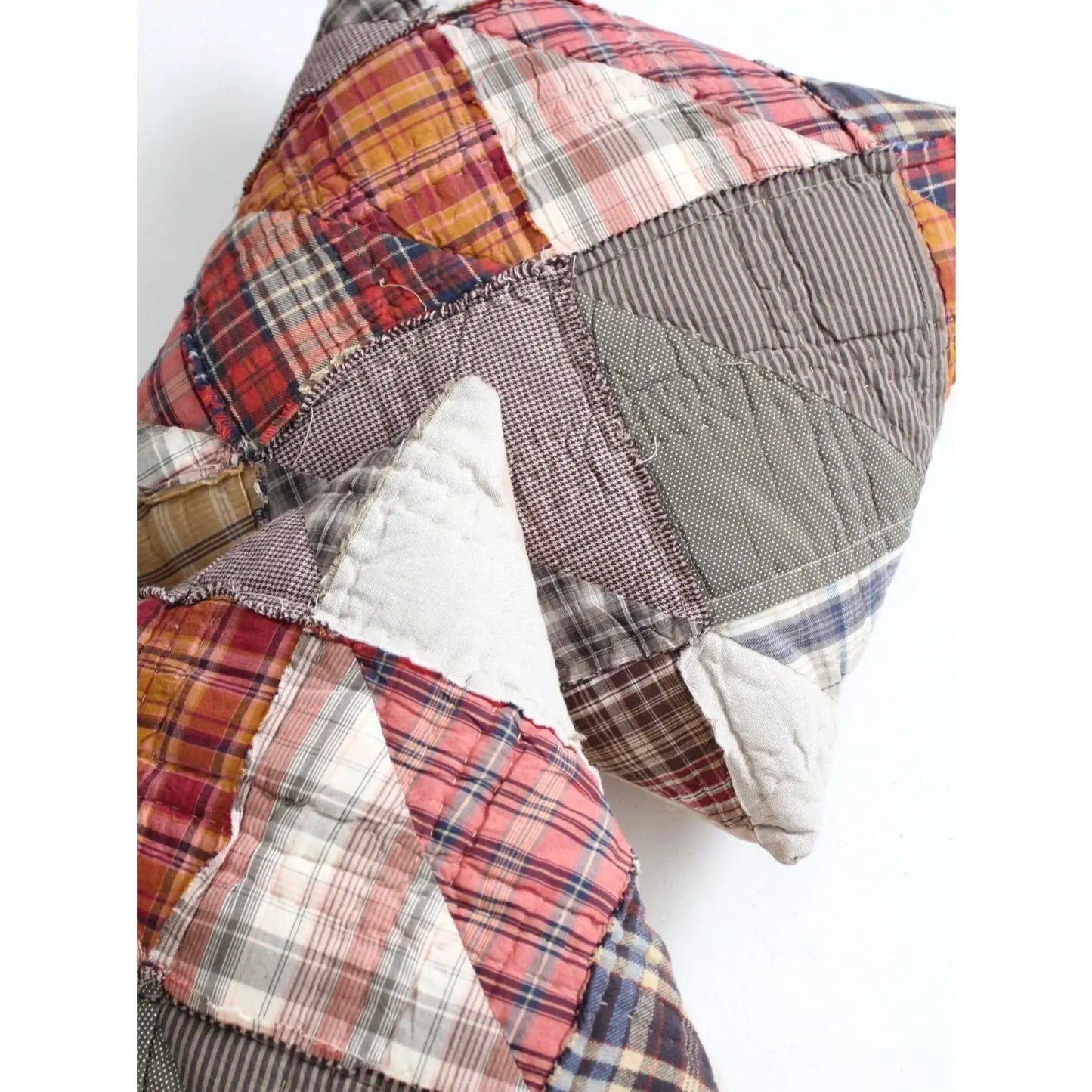 Vintage Patchwork Pillow
