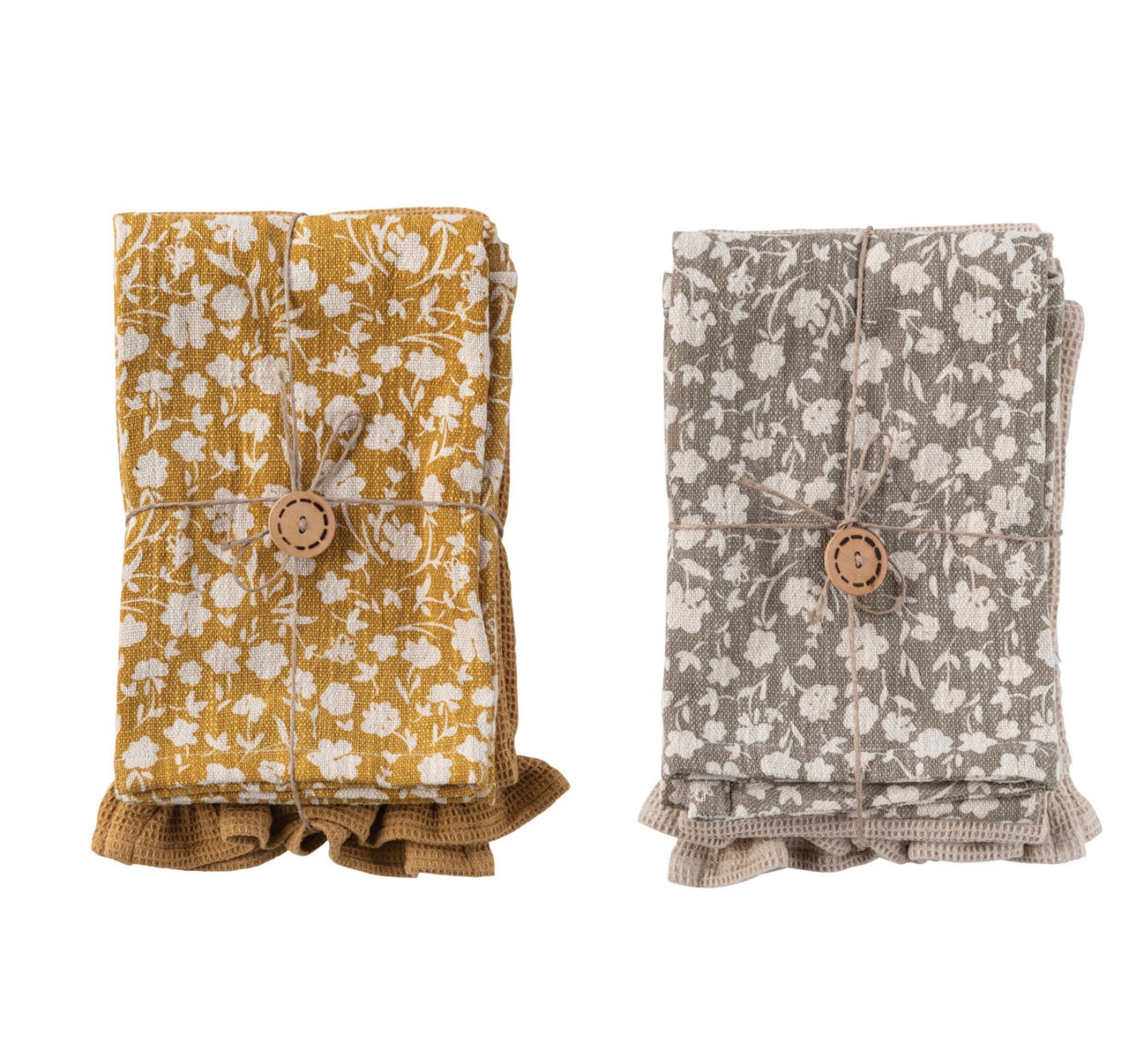 Cotton Tea Towels S/2