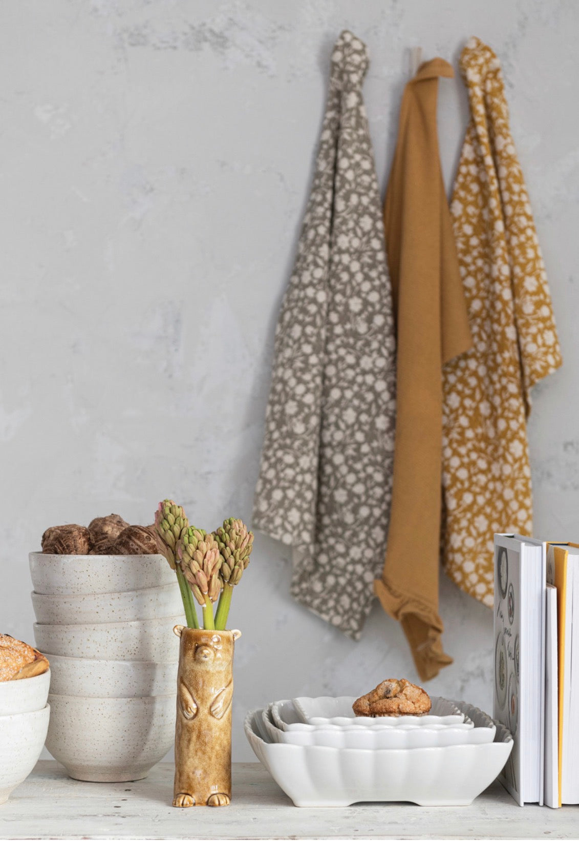 Cotton Tea Towels S/2