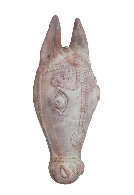 Handmade Terracotta Horse Head