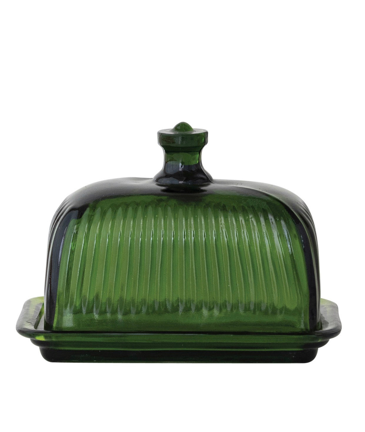 Green Butter Dish