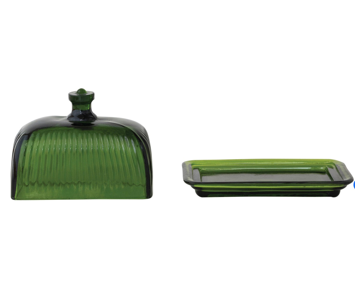 Green Butter Dish