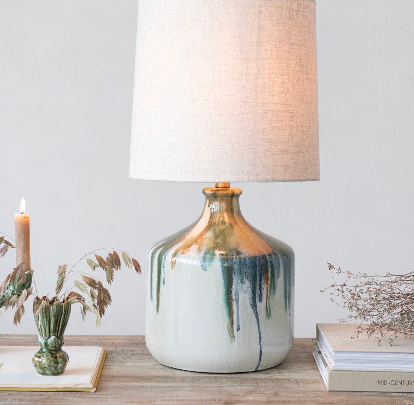 Stoneware Table Lamp