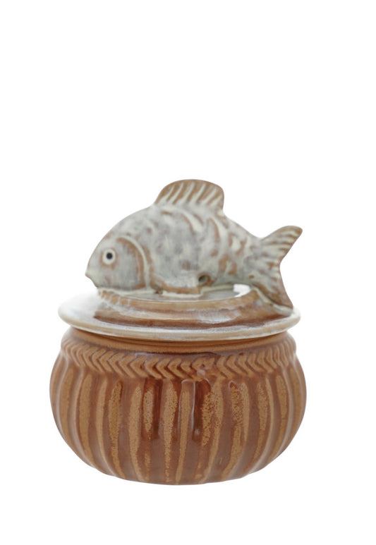 Stoneware Salt Cellar
