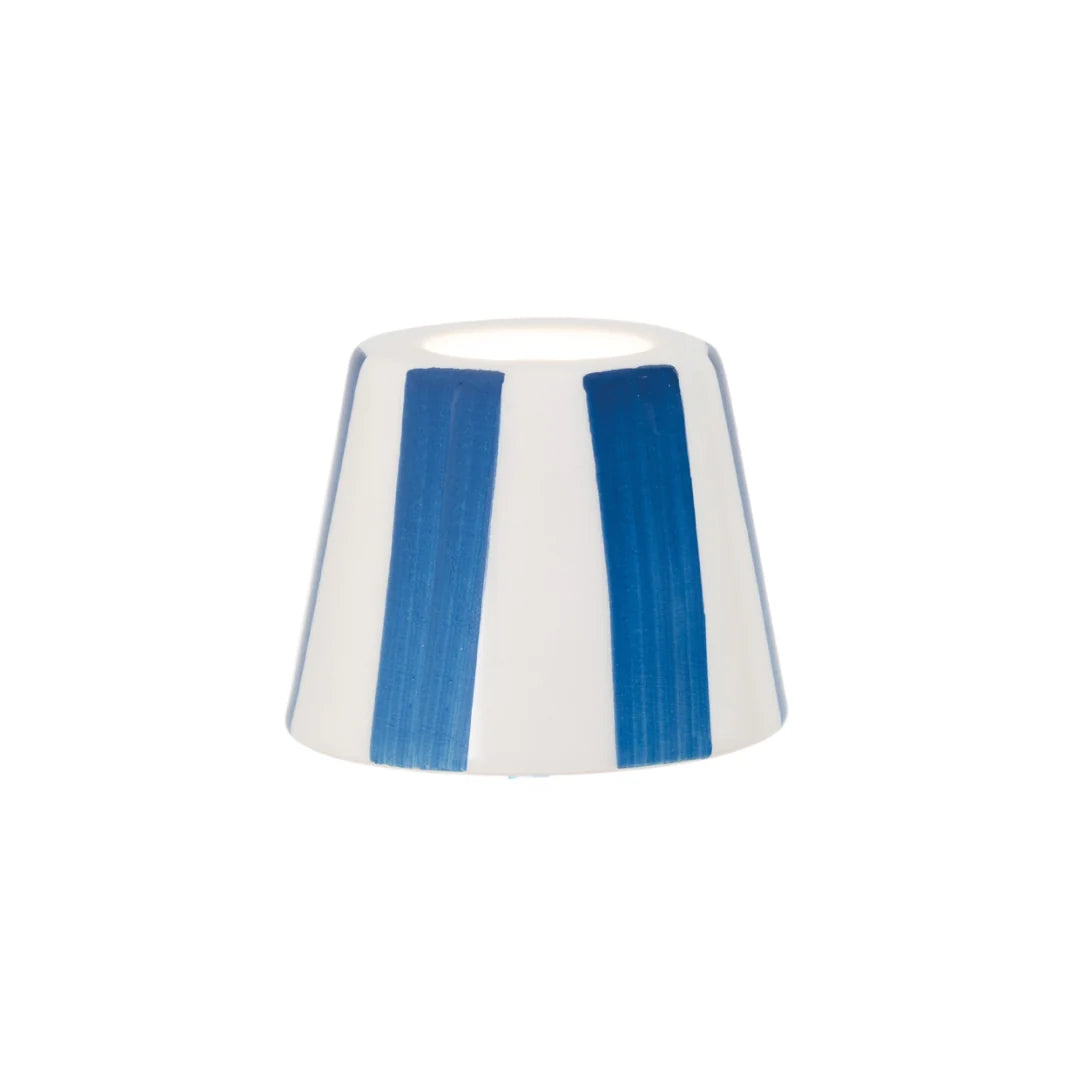 Poldina Micro Cordless Light with Stripe Shade