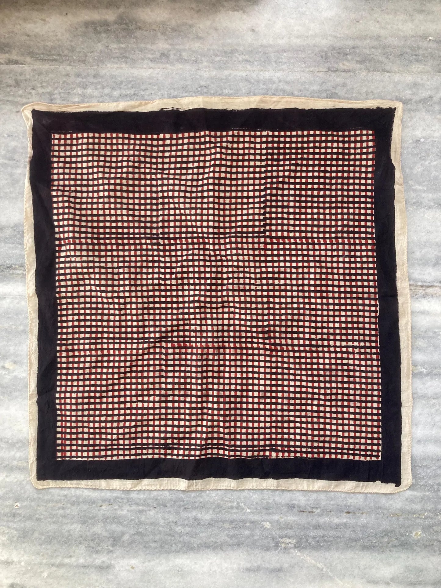 Handblocked Cotton Bandana Group 5