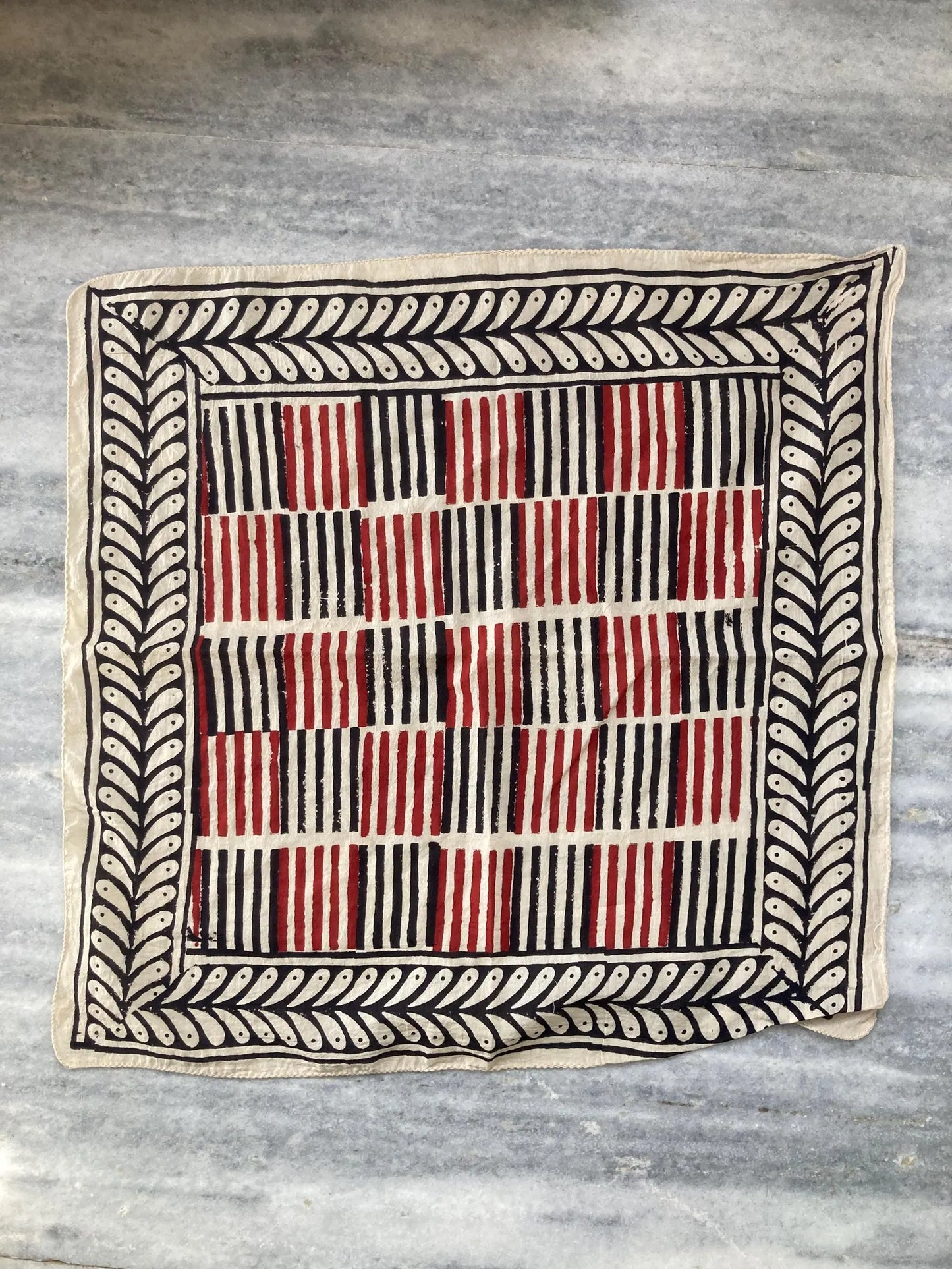 Handblocked Cotton Bandana Group 5