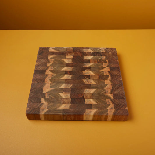 Teak End Grain Chopping Block