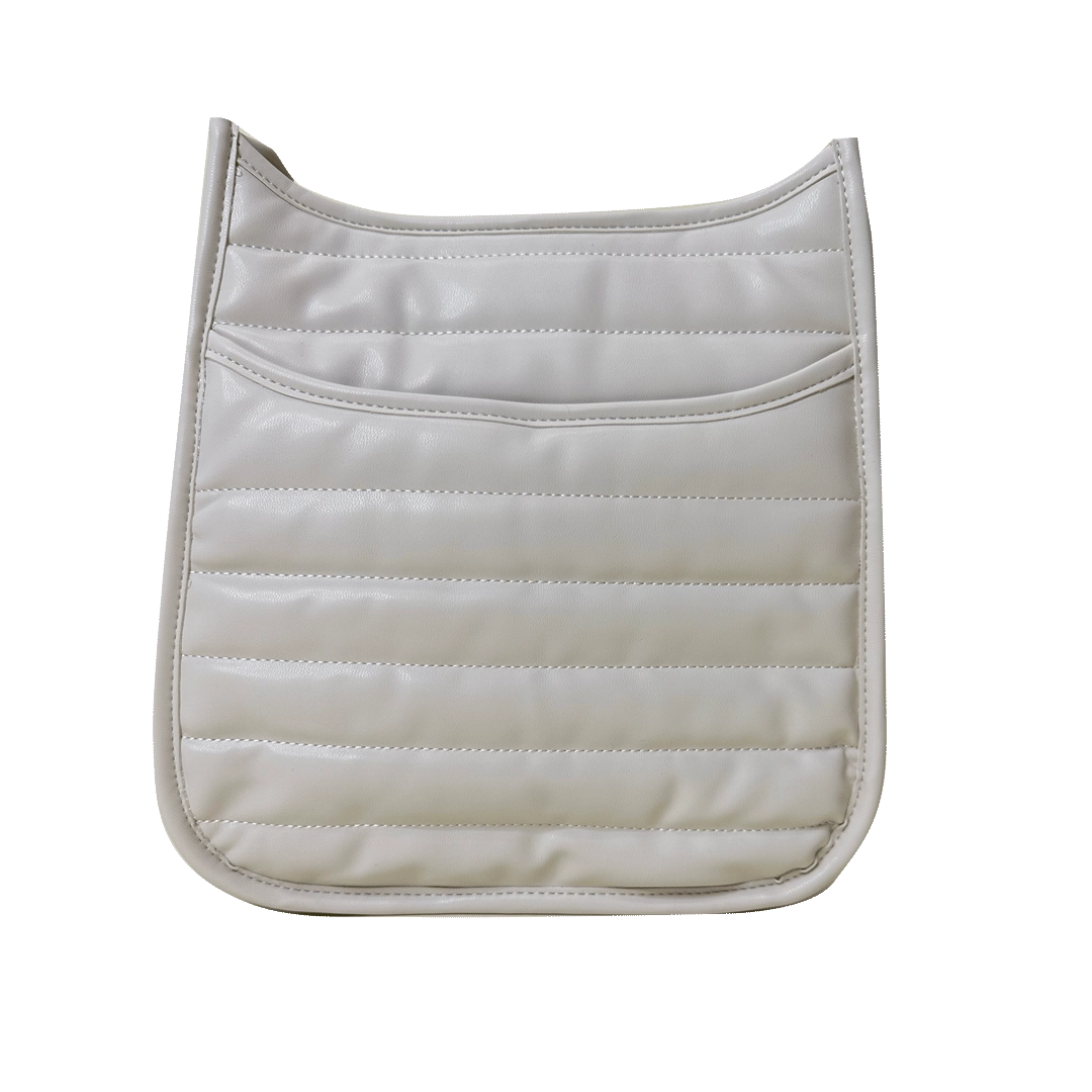 Sarah Quilted Faux Leather