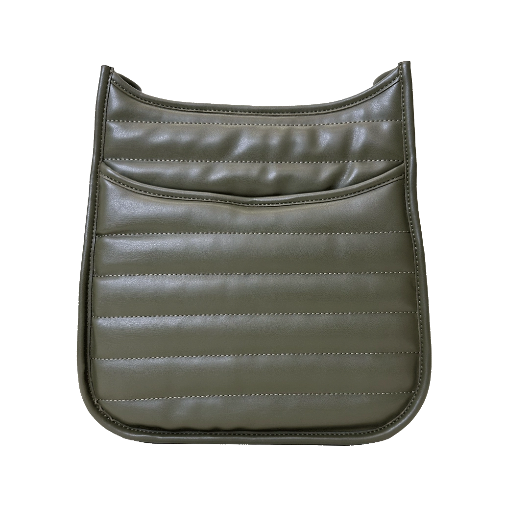 Sarah Quilted Faux Leather