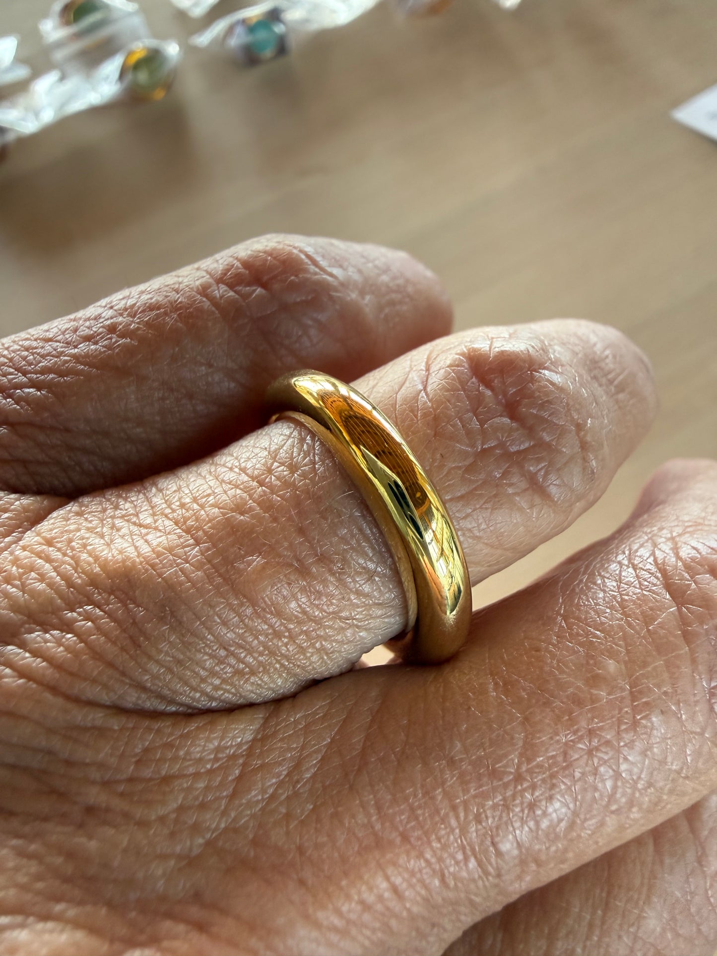 Gold Simple Band