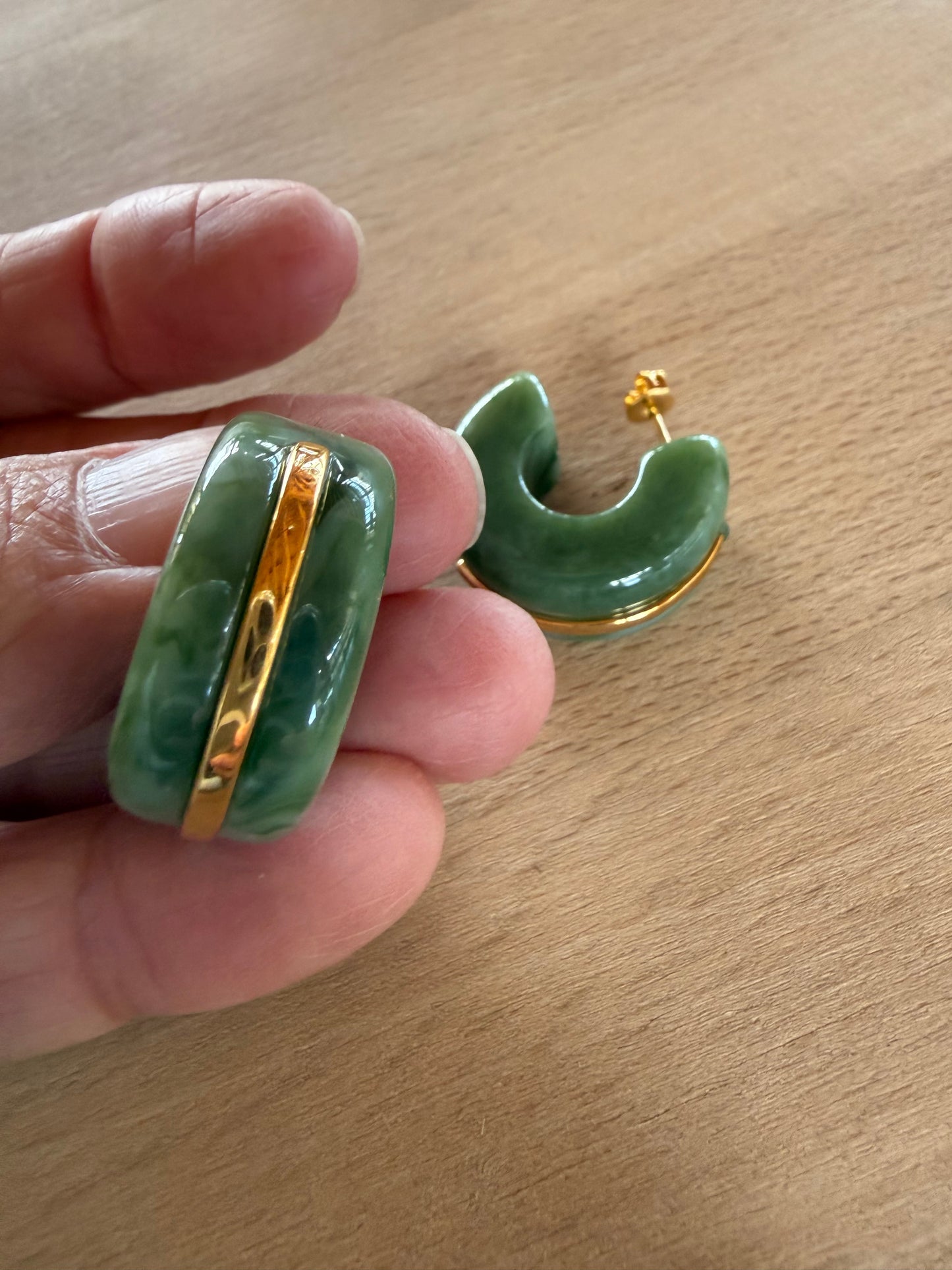 Jade Earring