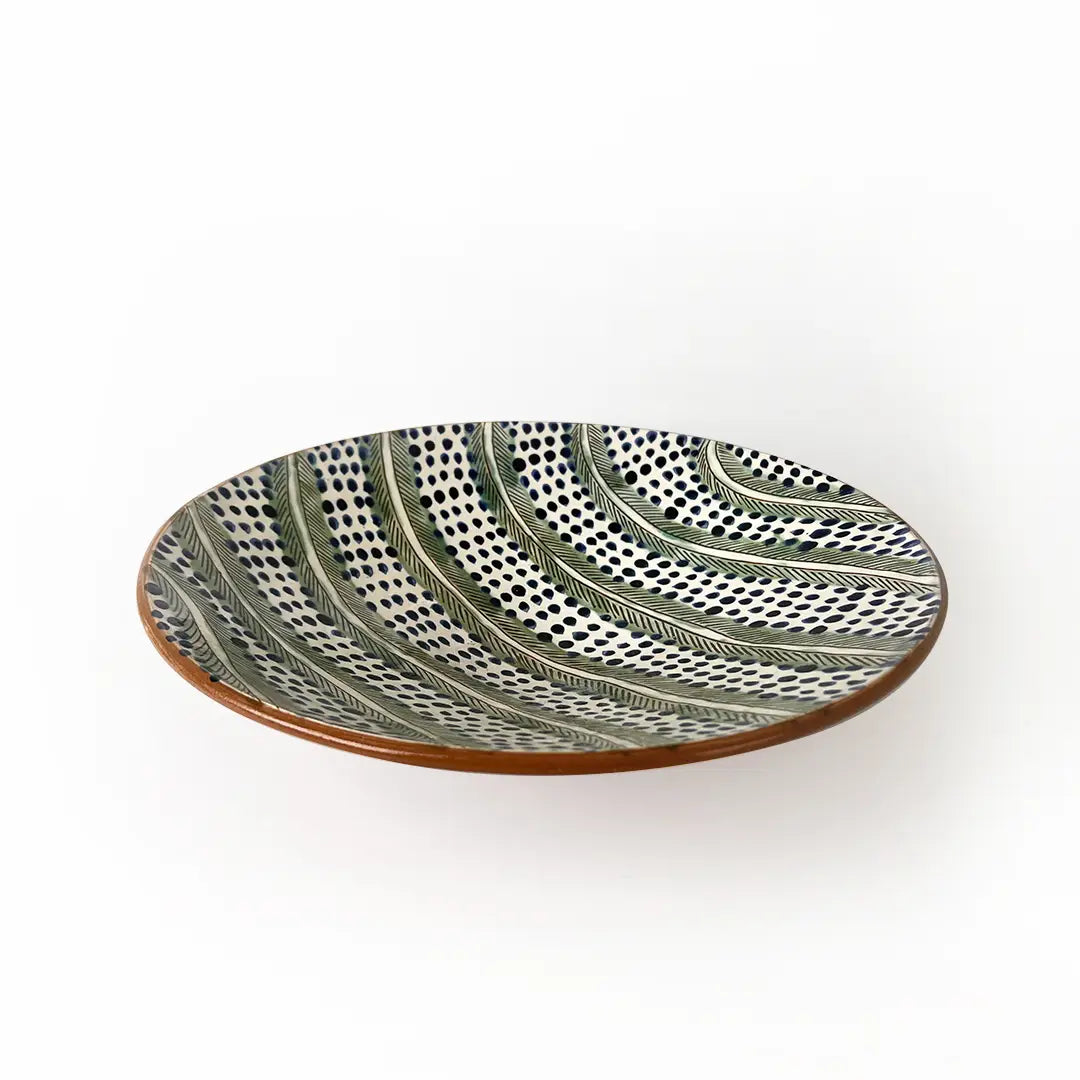 Palm Stokes Ceramic Serving dish