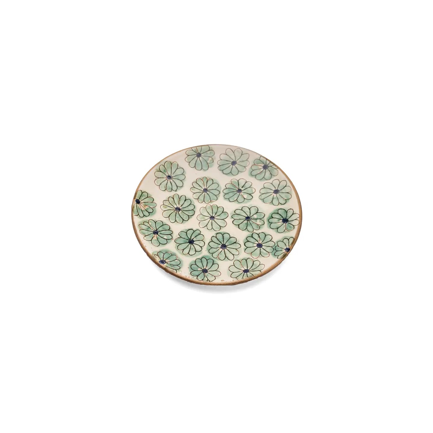 Daisy Field Ceramic Plate