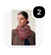 Scarf Galopin Velvet