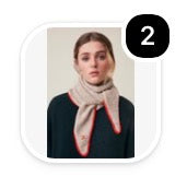 Scarf Elly Cord Clown