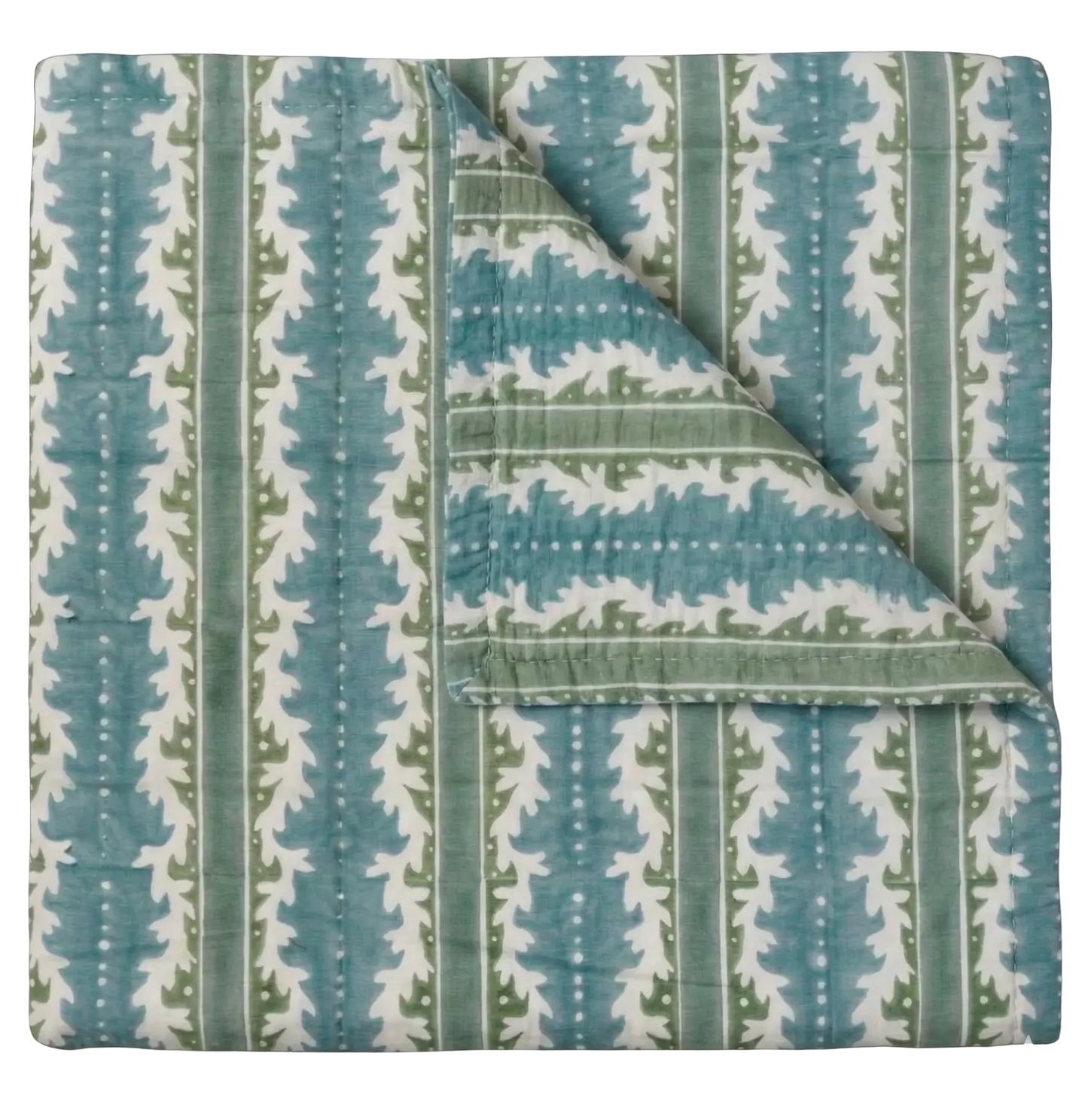 Gustavia Seafoam Quilt King