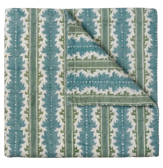 Gustavia Seafoam Quilt King