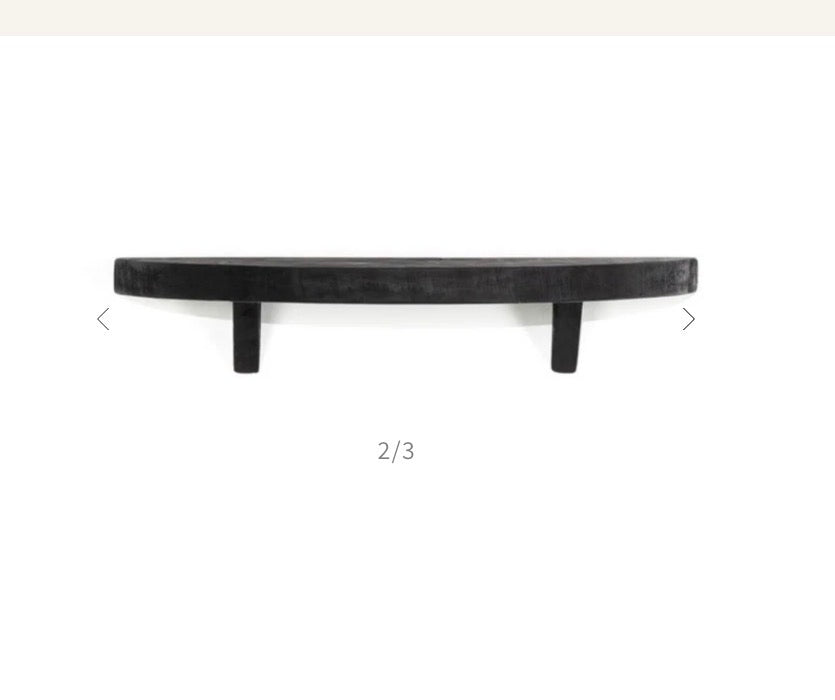 Live Edge Wall Shelf